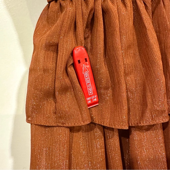 MAC DUGGAL | SPARKLY RUFFLE LAYERED GOWN #49287 - Picture 12 of 15